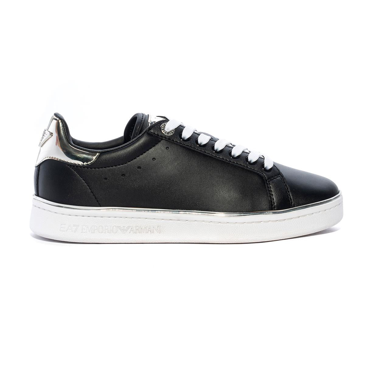 ARMANI X7X009 BLACK SILVER Sneakers Donna 