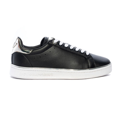 ARMANI X7X009 BLACK SILVER Sneakers Donna 