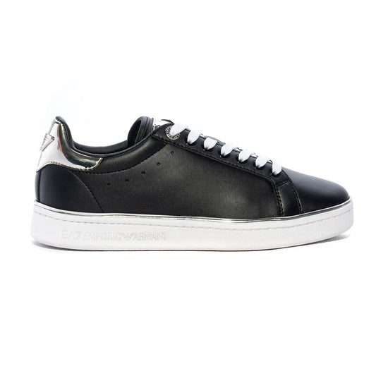 ARMANI X7X009 BLACK SILVER Sneakers Donna 