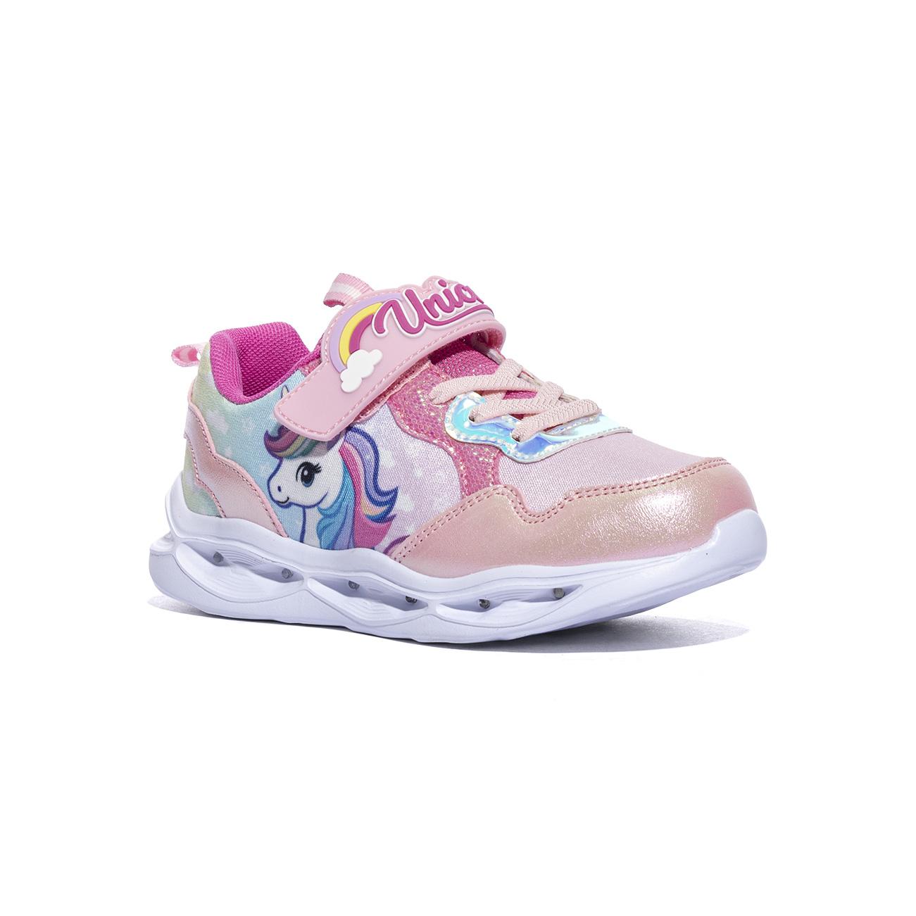 Unicorn S8010205T PINK Sneakers Bambina 