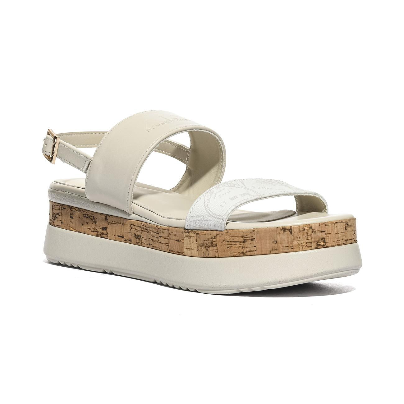 ALV By Alviero Martini ALVSD0152 WHITE/WHITE PASSPORT Sandali Donna 