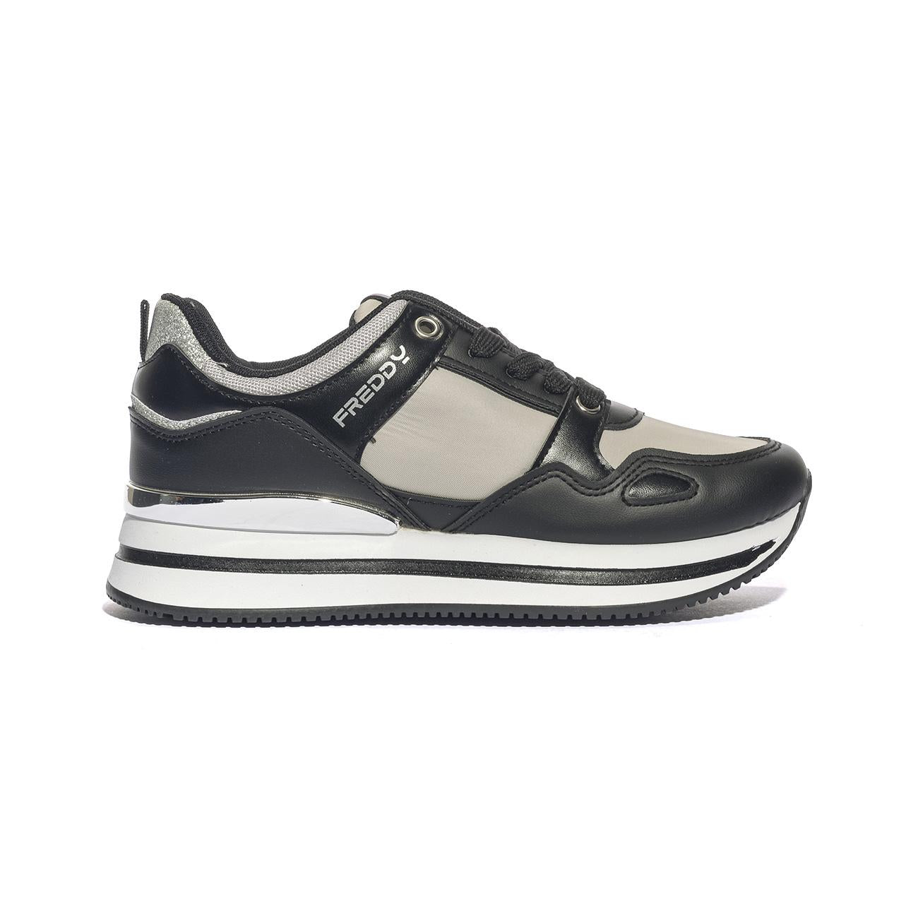 Sneakers Freddy Fy7662 Nere FY7662BLACK FREDDY