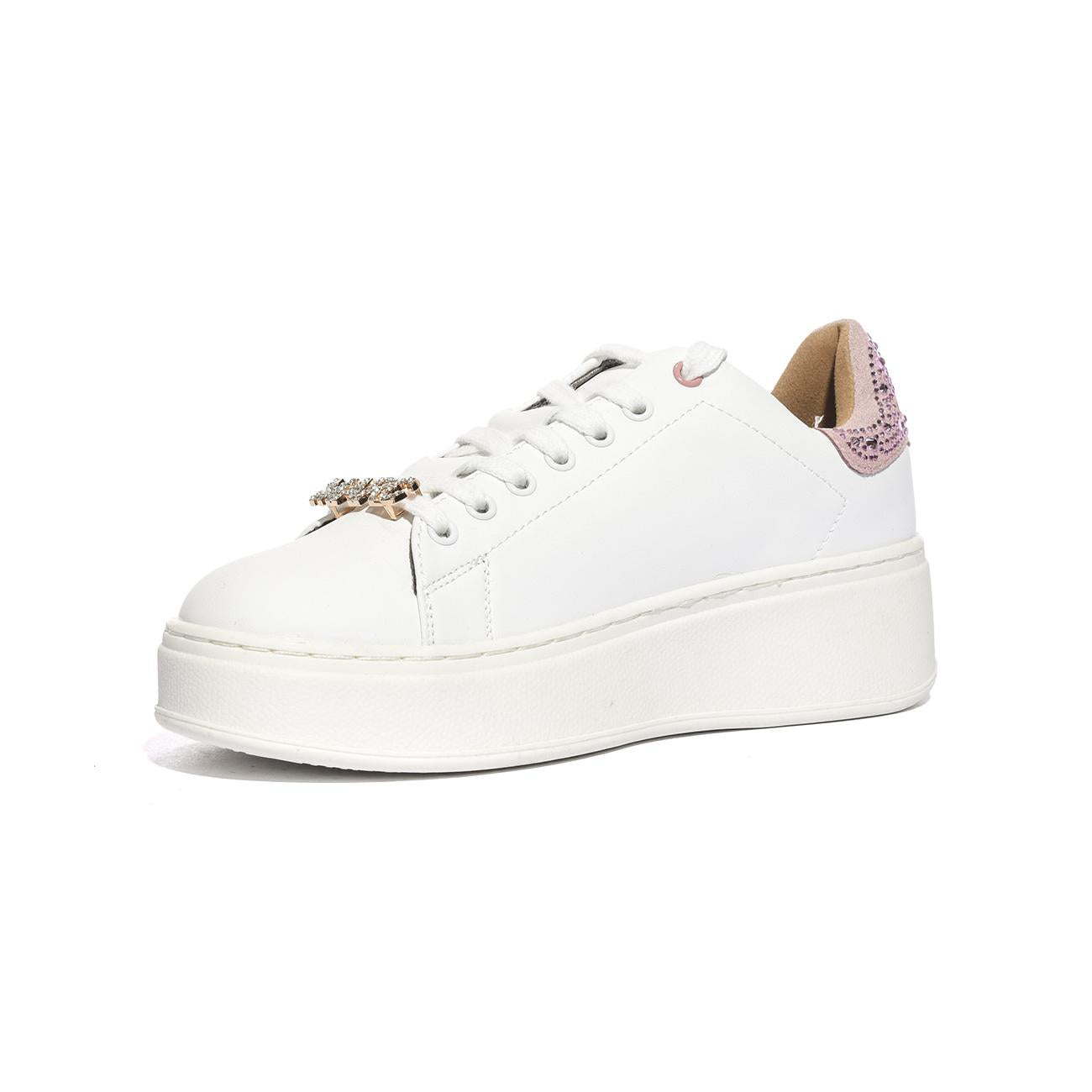 MARC ELLIS MAKI305 WHITE PINK Sneakers Donna 