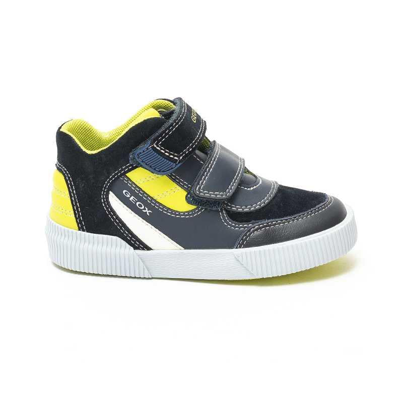 GEOX B94A7A NAVY LIME P C0749 Sneakers Bambino 