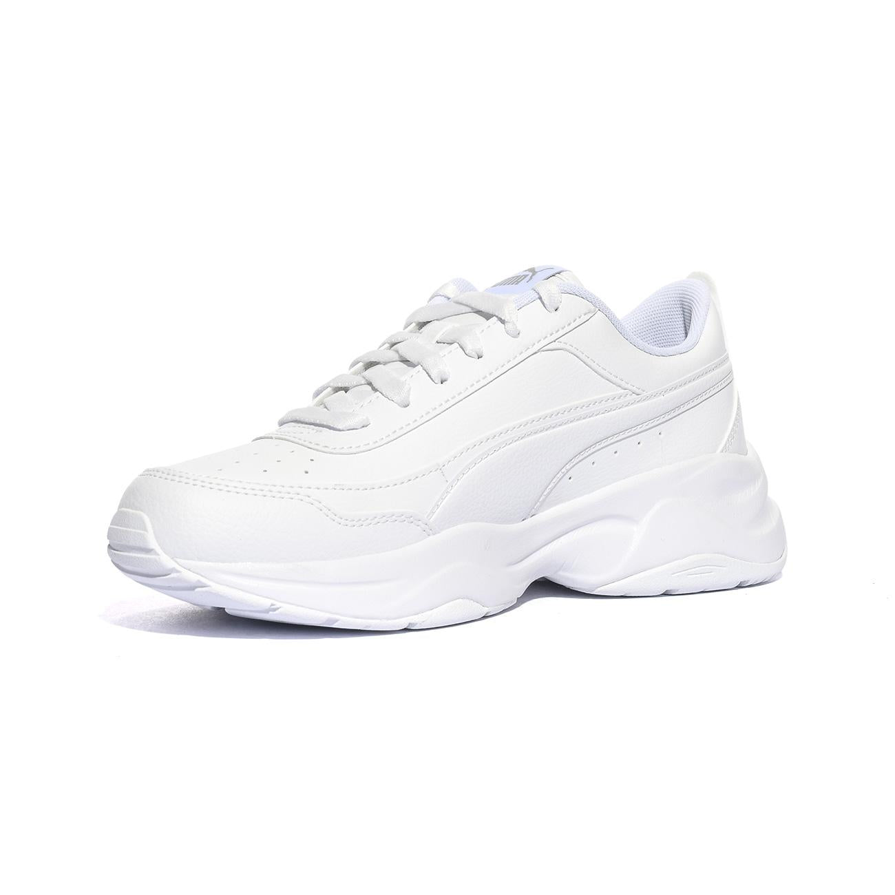 PUMA 371125-02 WHITE SILVER Sneakers Donna 