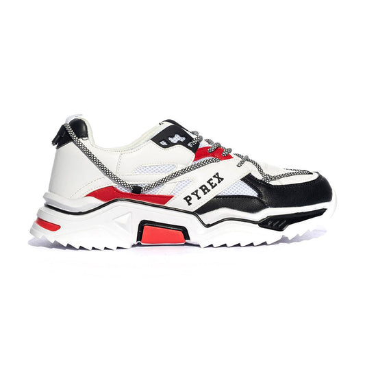 PYREX PY80356 WHITE NERO Sneakers Uomo 