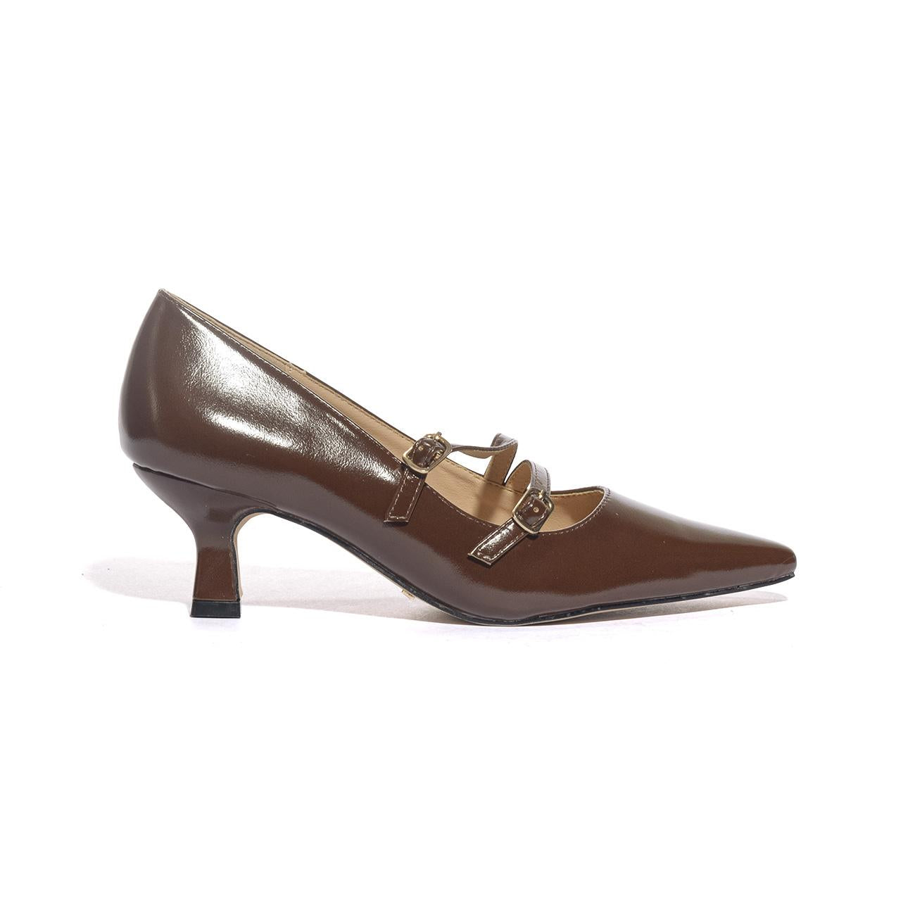 Decolletè Kiss Kriss 8009 Testa Di Moro 8009MORO KISS KRISS