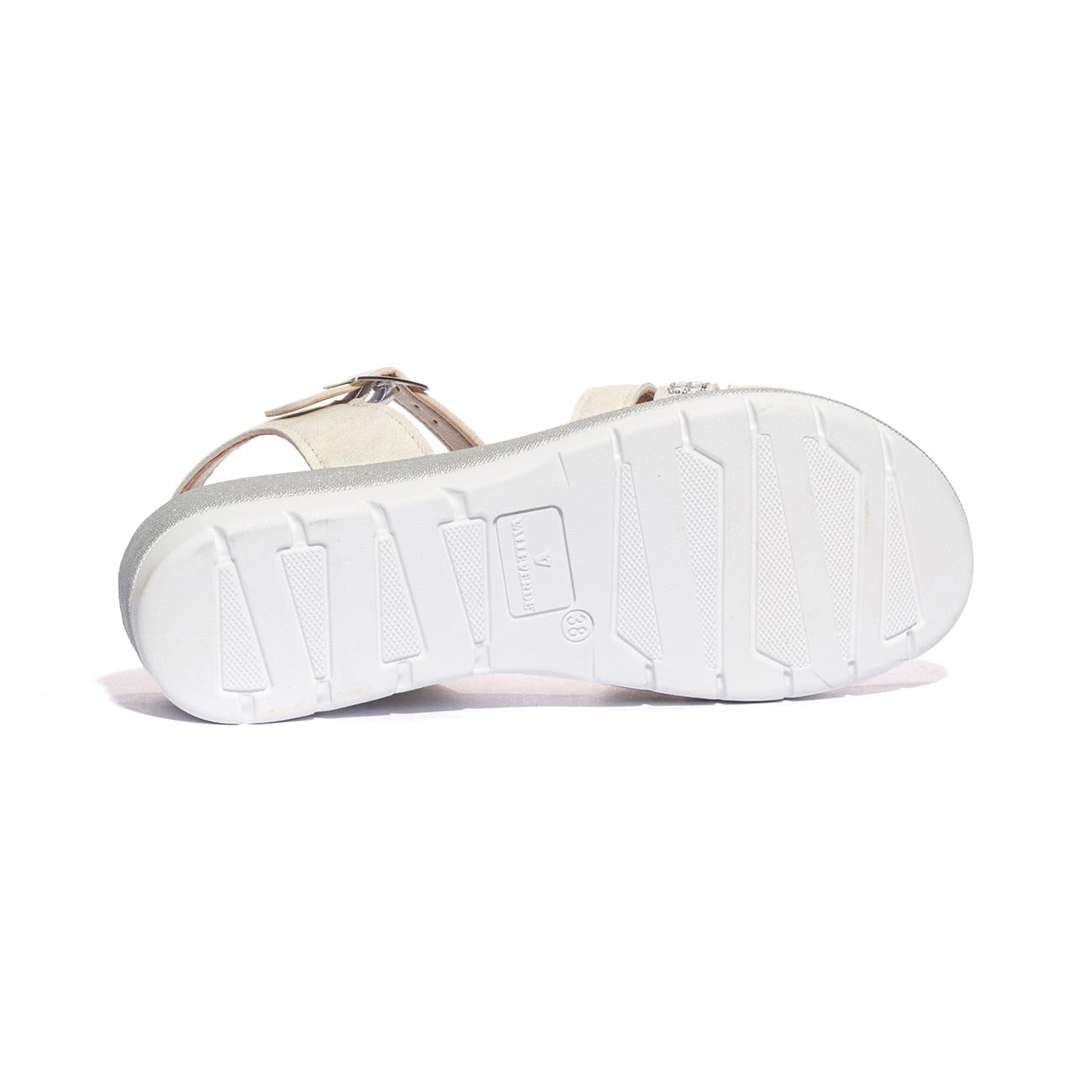 VALLEVERDE 55561 SILVER Sandali Donna 
