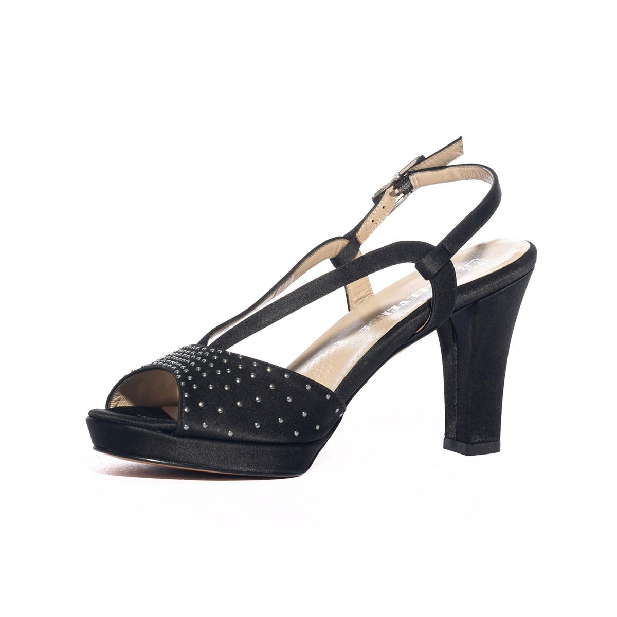 VALLEVERDE 7379 NERO Sandali Donna 