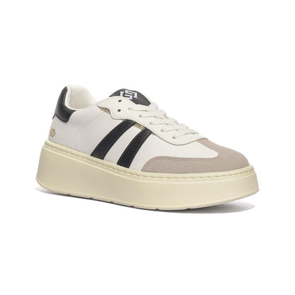 GOLD & GOLD GB883 BIANCO NERO Sneakers Donna 
