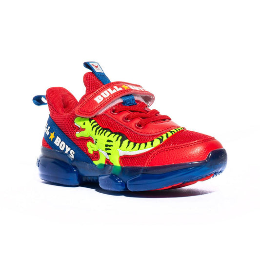 BULL BOYS DNAL2130 ROSSO Sneakers Bambino 