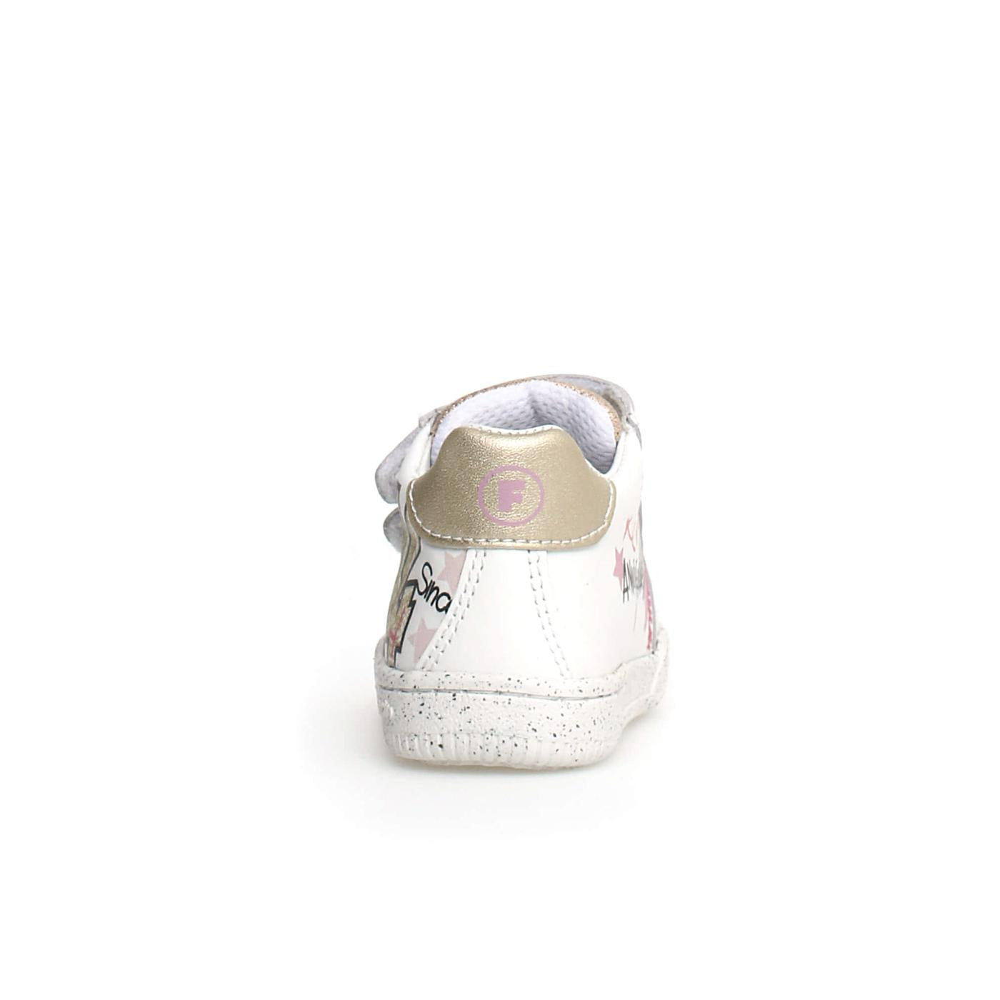 FALCOTTO 0012018217-01-1N03 WHIUTE-PLATINUM Sneakers Bambina 