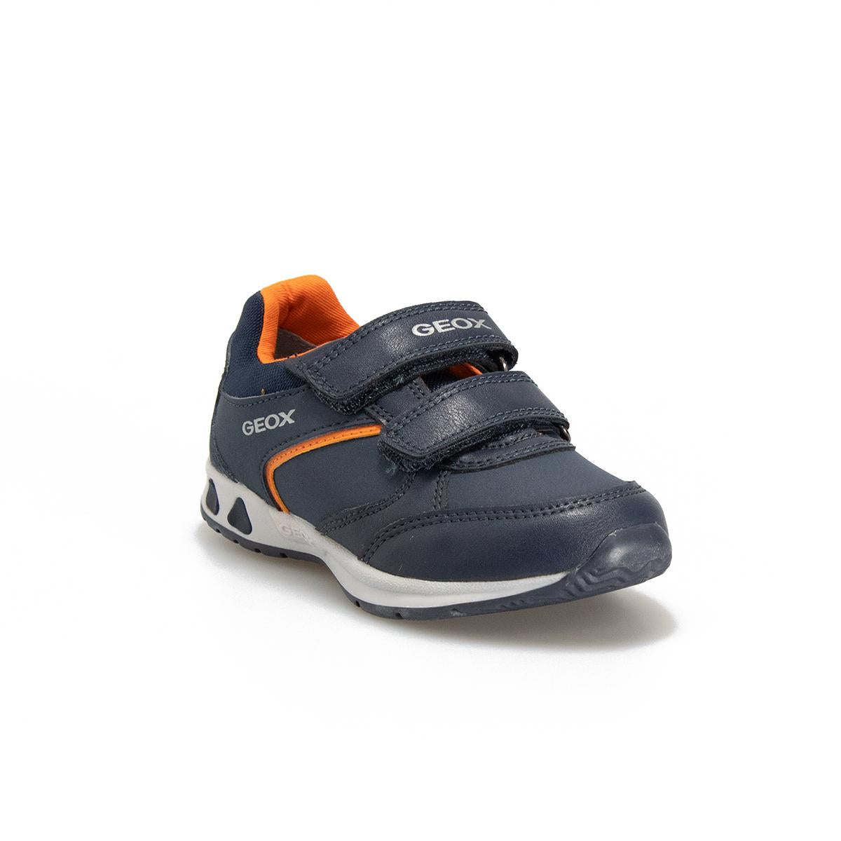 GEOX B041RA NAVY ORANGE C0820 Sneakers Bambino 