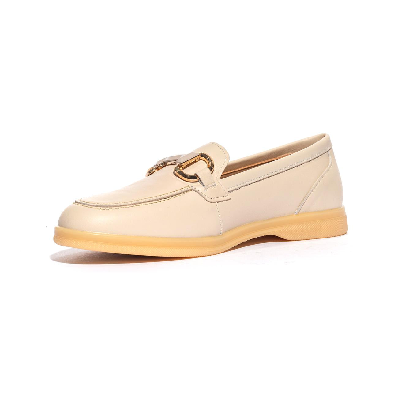 KEYS K9211 NUDE Mocassini Donna 