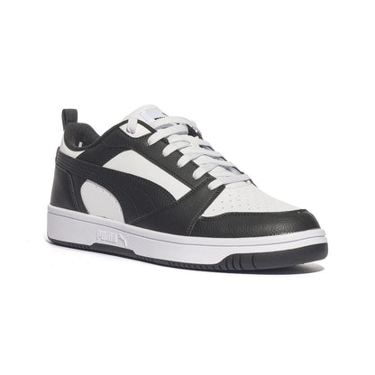 Sneakers Puma Rebound v6 Low BIanche Nere 392328-01white PUMA