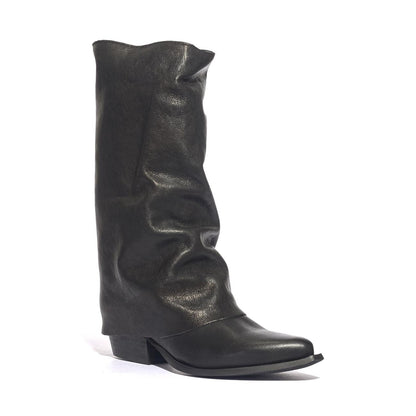 DOLCE MODA TEXAS 02 NERO L. Stivaletti Donna 