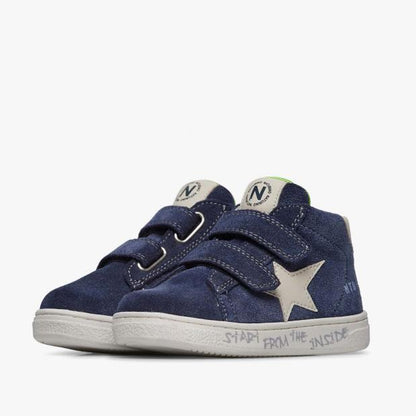 sneakers NATURINO PINN HIGH VL blue 0012017857-22-2C80NAVY-MILK NATURINO