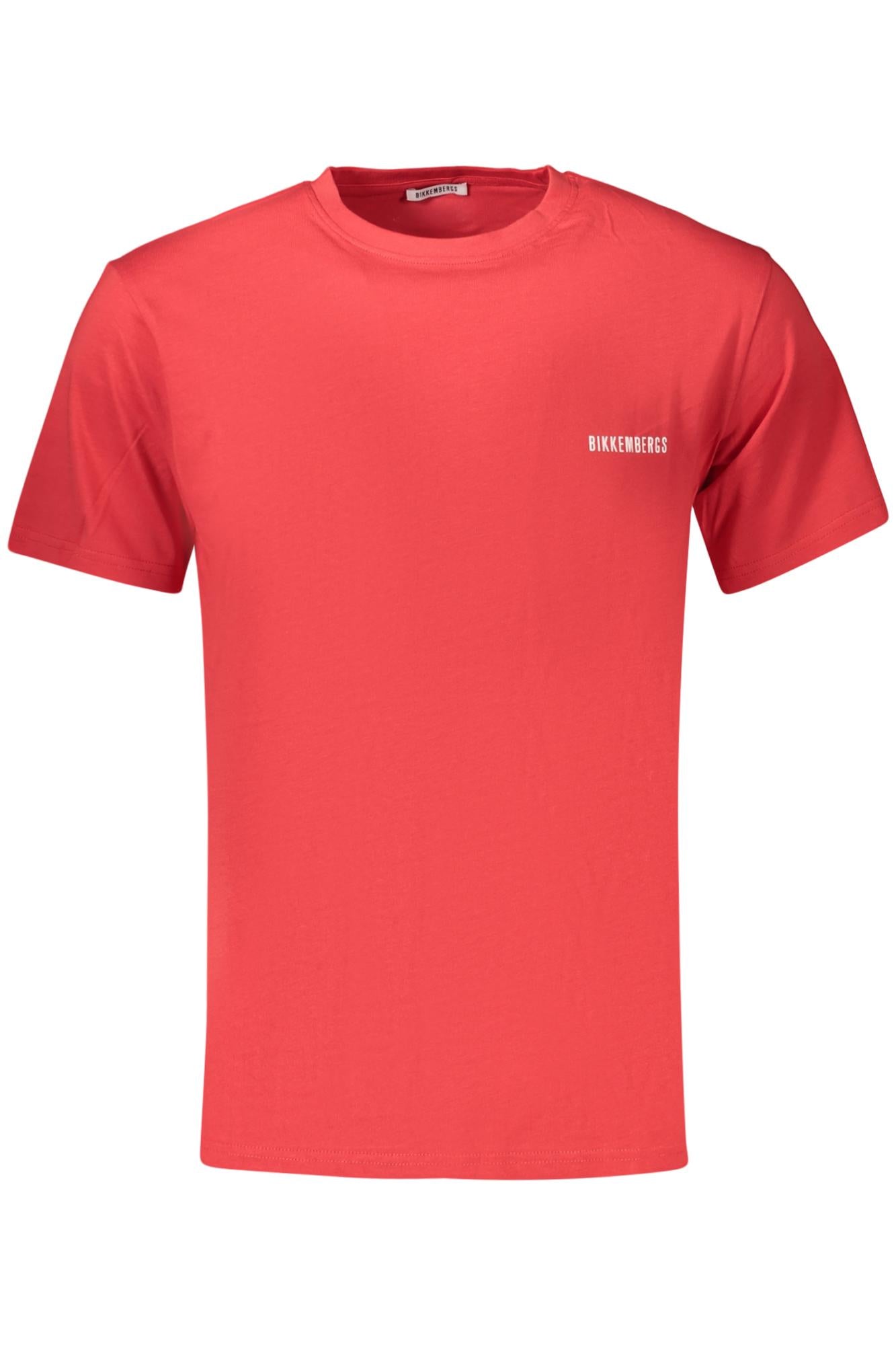 BIKKEMBERGS BKK2MTS01_RORED Rosso T-Shirt Uomo 