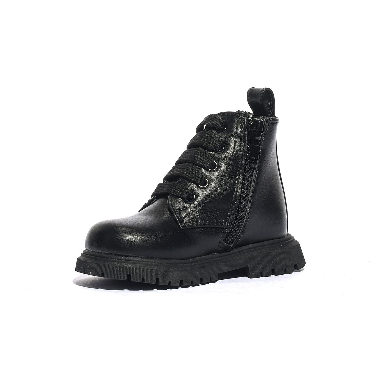 CULT T430 BLACK Anfibi Bambina 
