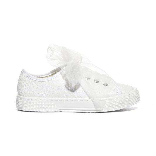 DXO 105 PIZZO BIANCO Sneakers Bambina 