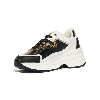 Sneakers Mariella Burani 51791 Bianche 51791BLACK WHITE MARIELLA BURANI