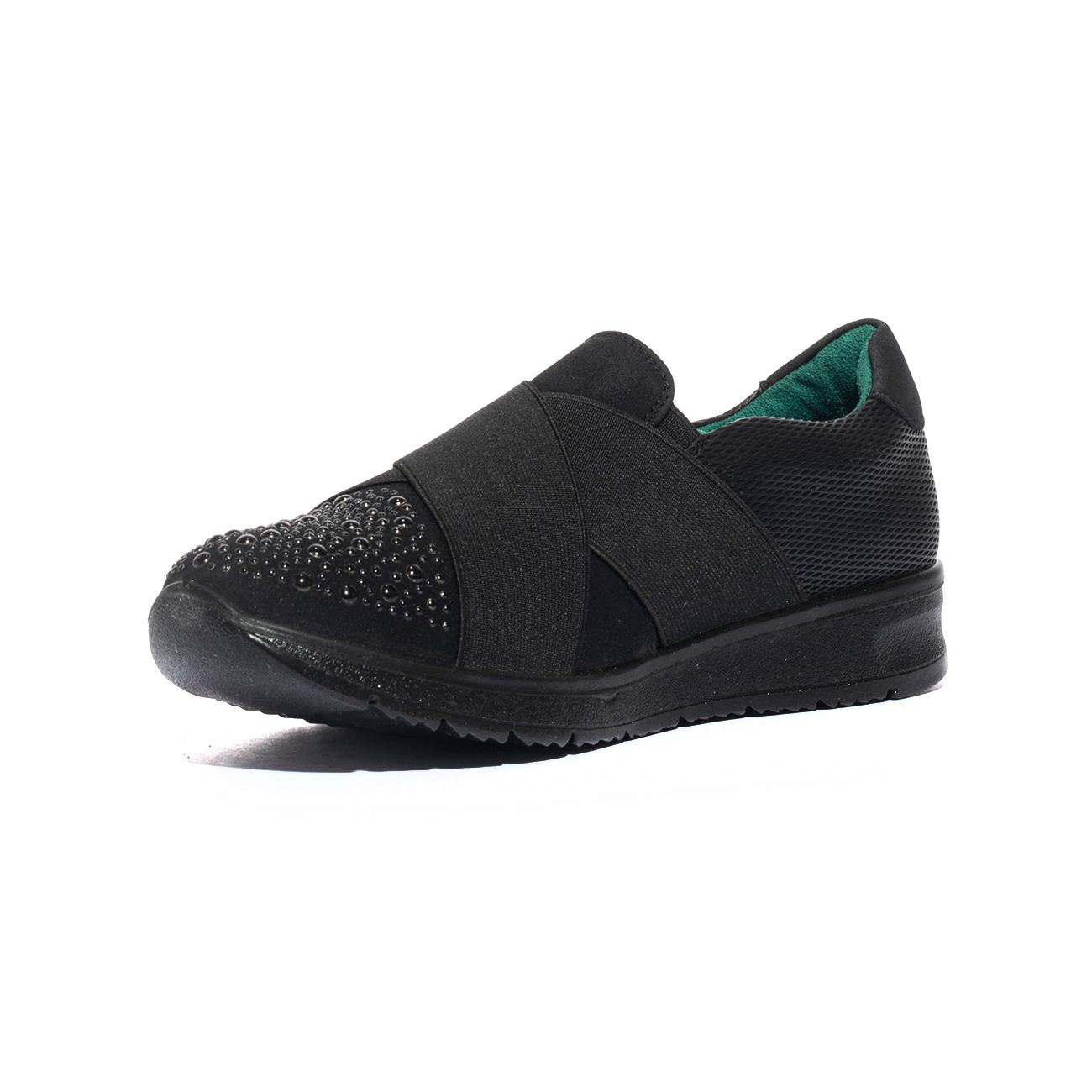 VEGAN J5192205 NERO Slip-on Donna 
