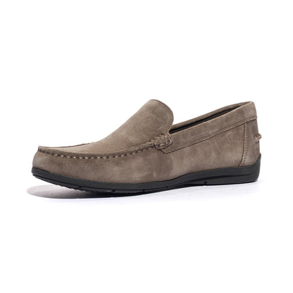 GEOX U55Q3A DOVE GREY C1018 Mocassini Uomo 