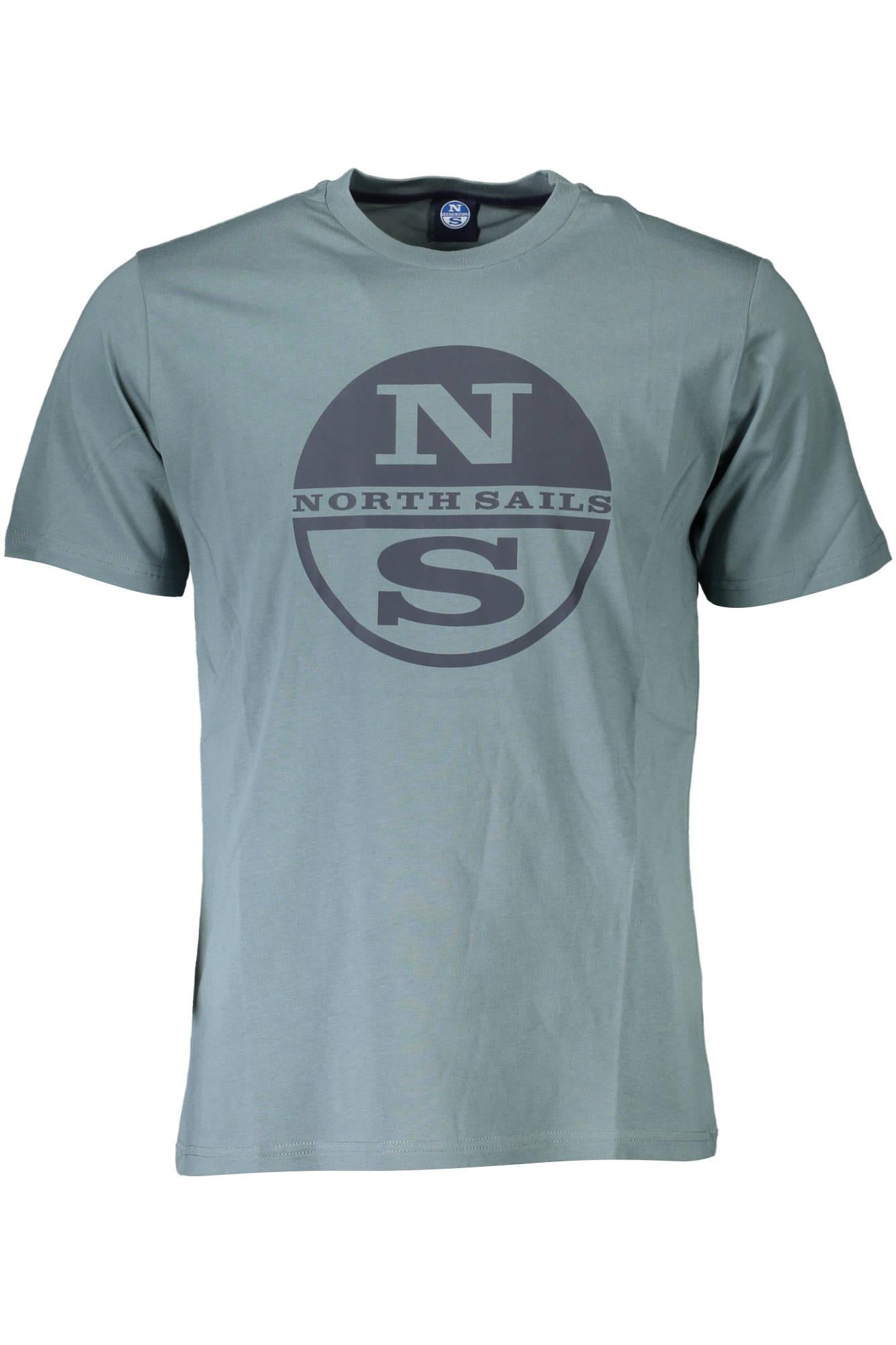 NORTH SAILS 902504000_658DE96_VERDE0419 Verde T-Shirt Uomo 
