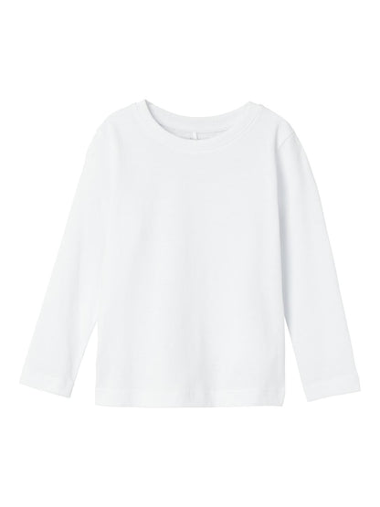 NAME IT 13232312 Bright White T-Shirt Bambino 