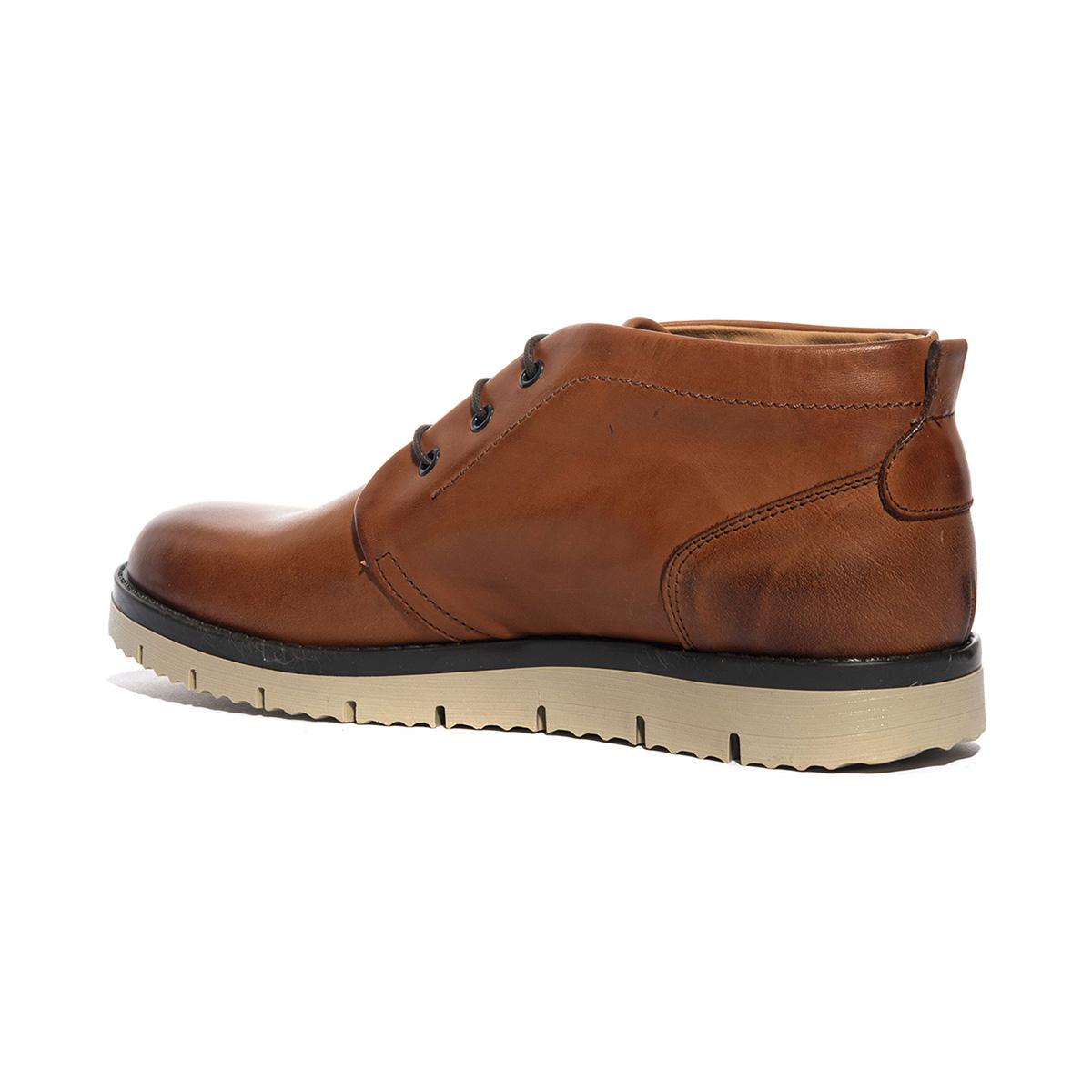 DINO DRAGHI LP102 COGNAC Polacchine Uomo 