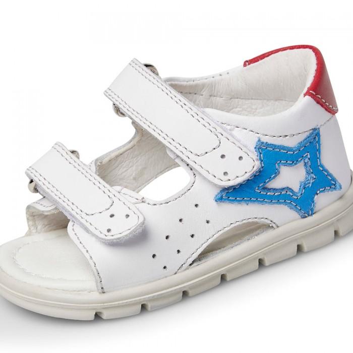 FALCOTTO 0011501051-01-1N10 WHITE-RED-PLUS Sandali Bambino 