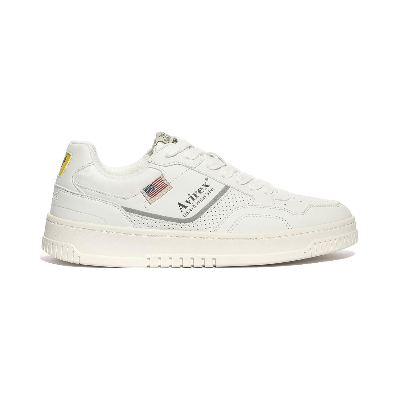 Sneakers Avirex Andre Bianche ANDREW001WHITE AVIREX