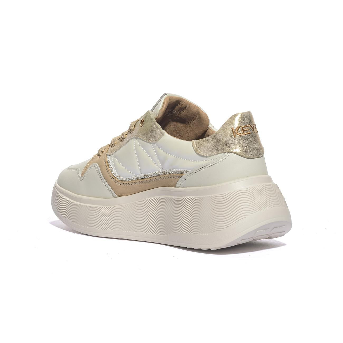 KEYS K11270 WHITE Sneakers Donna 
