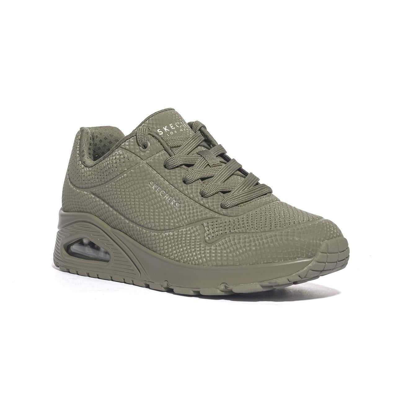 Sneakers Skechers UNO - SHINY SCALE Verdi 177861OLV SKECHERS