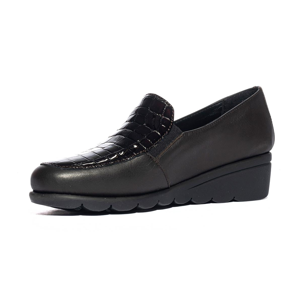 VALLEVERDE VS10301 NAPPA MORO Mocassini Donna 