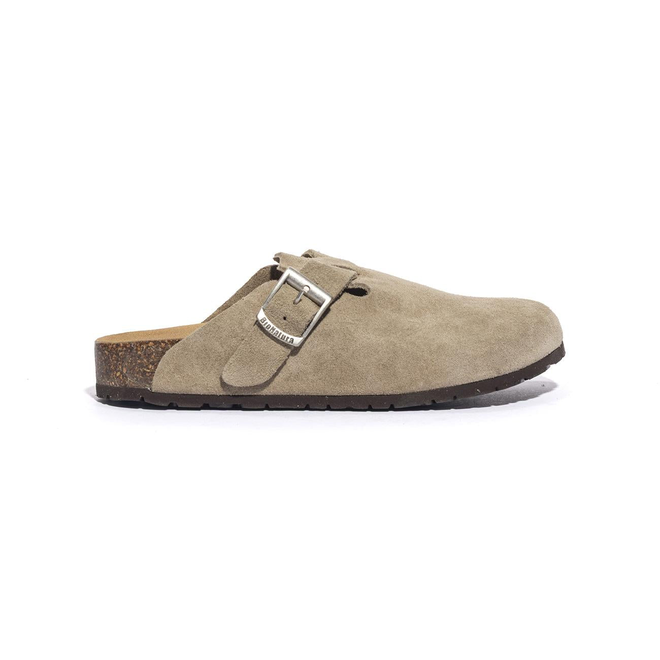 BIONATURA 11VEGAS SCAMOSCIATO TAUPE Sabot Unisex 