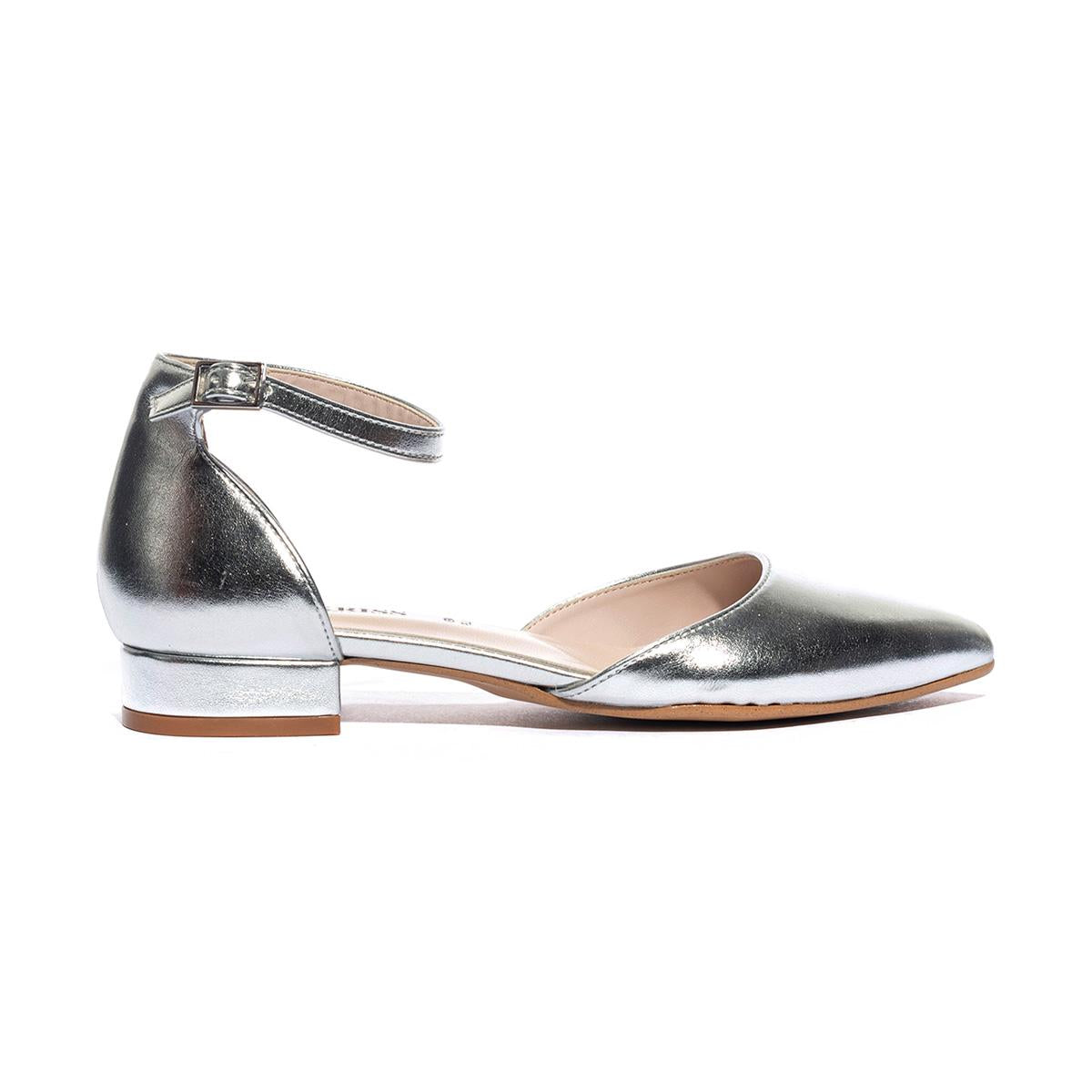 KISS KRISS 1885 ARGENTO Ballerine Donna 
