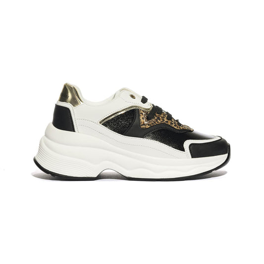 Sneakers Mariella Burani 51791 Bianche 51791BLACK WHITE MARIELLA BURANI