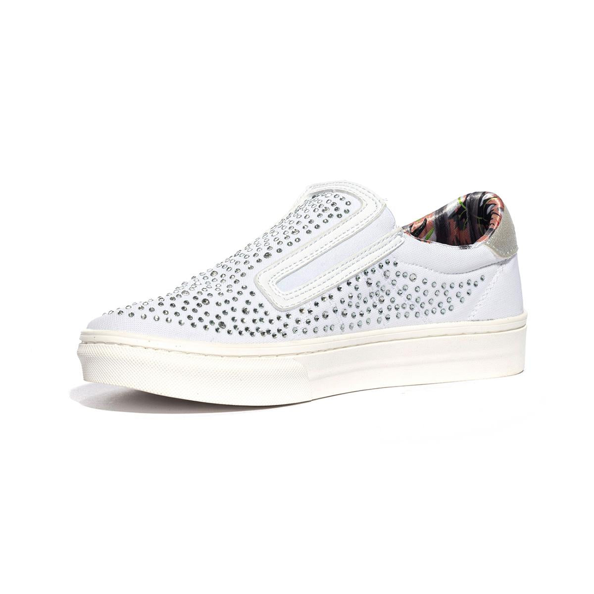 LUMBERJACK SW54705-004 WHITE Sneakers Donna 