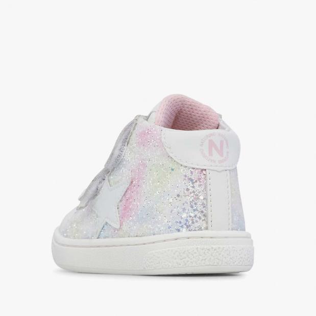 Sneakers NATURINO PINN HIGH VL. bianco 0012017857-28-2N86WHITE-MULTI NATURINO