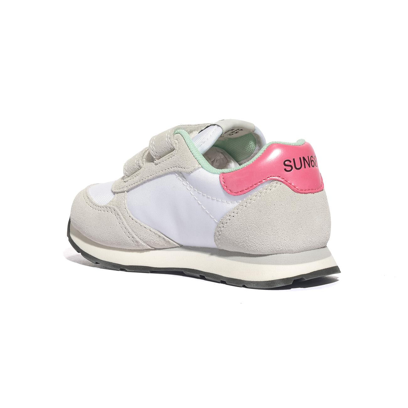 Sneakers Sun68  GIRL'S ALLY SOLID  NYLON (BABY) Grigie Z34401BBIANCO SUN 68