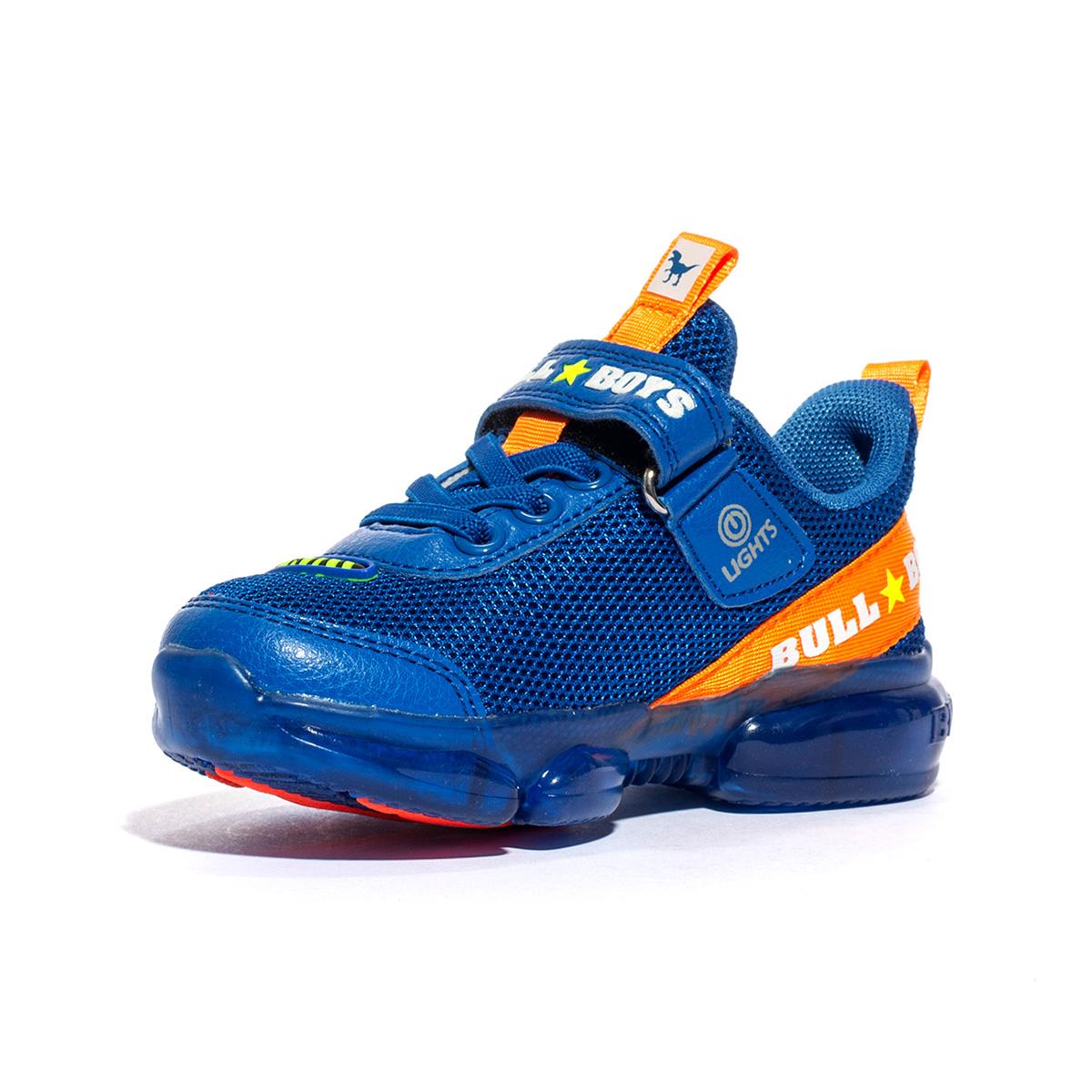 BULL BOYS DNAL2130 BLU ROYAL Sneakers Bambino 