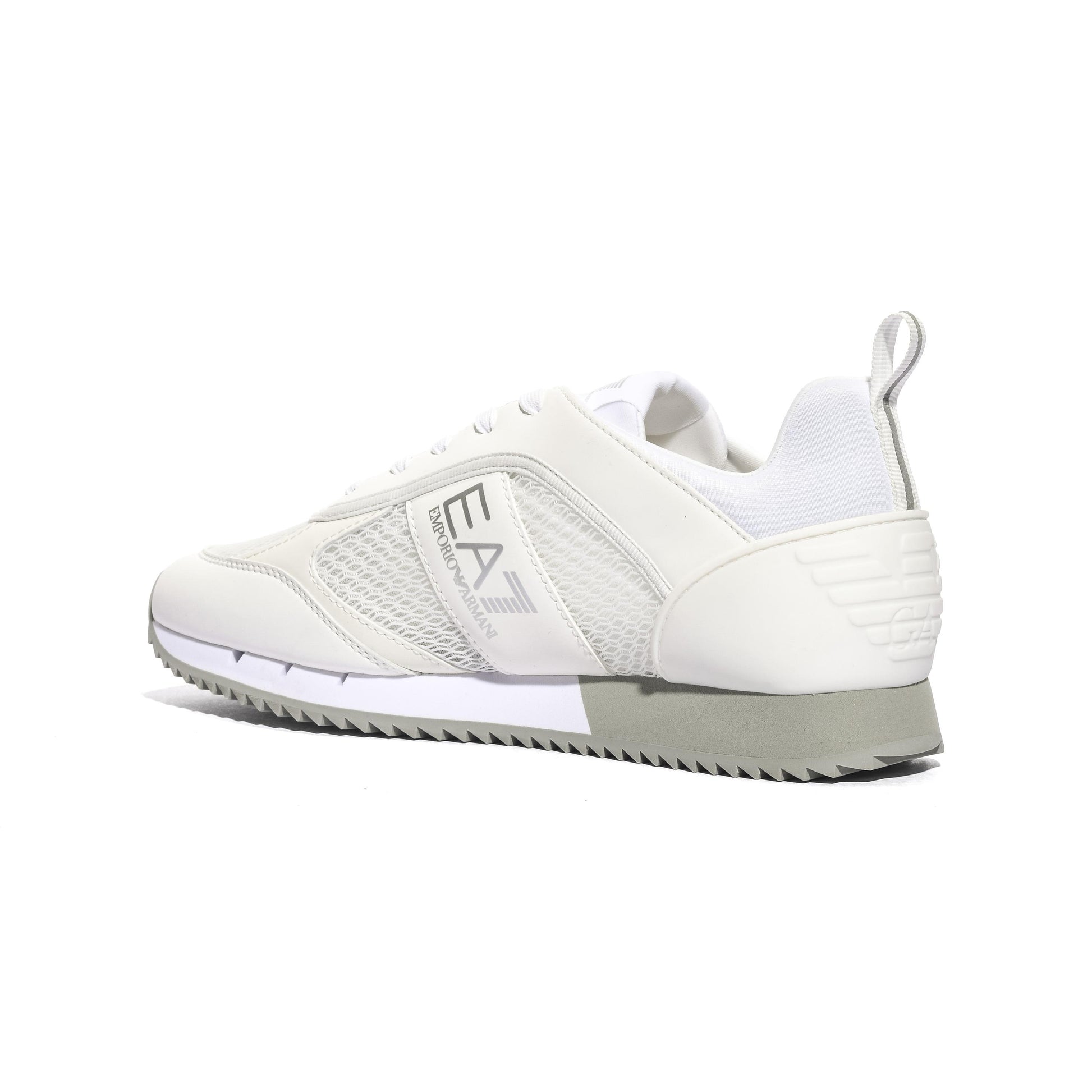 ARMANI 7X000334 WHITE SILVER Sneakers Uomo 