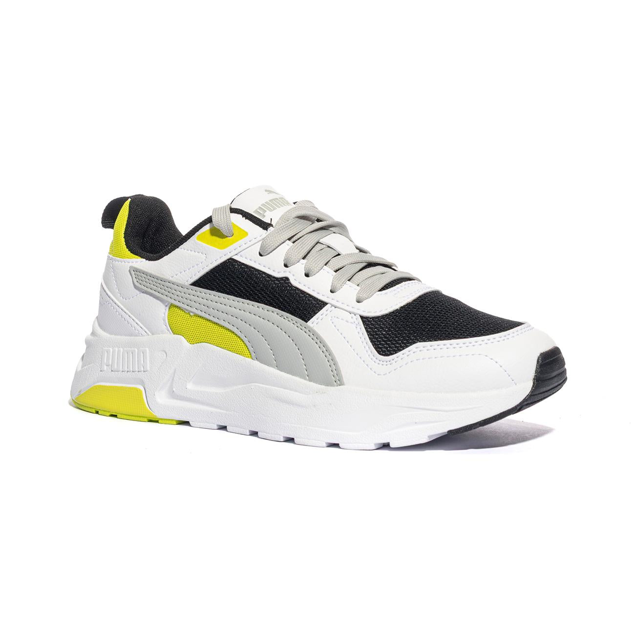 PUMA 400231-05 Black WhiteCool  GrayLime Sneakers Unisex 