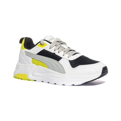PUMA 400231-05 Black WhiteCool  GrayLime Sneakers Unisex 