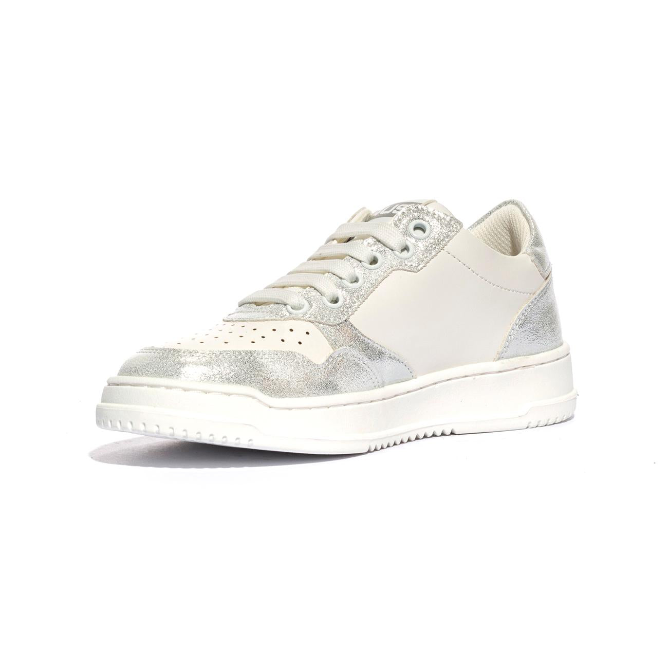 4US 42731 SILVER Sneakers Bambina 