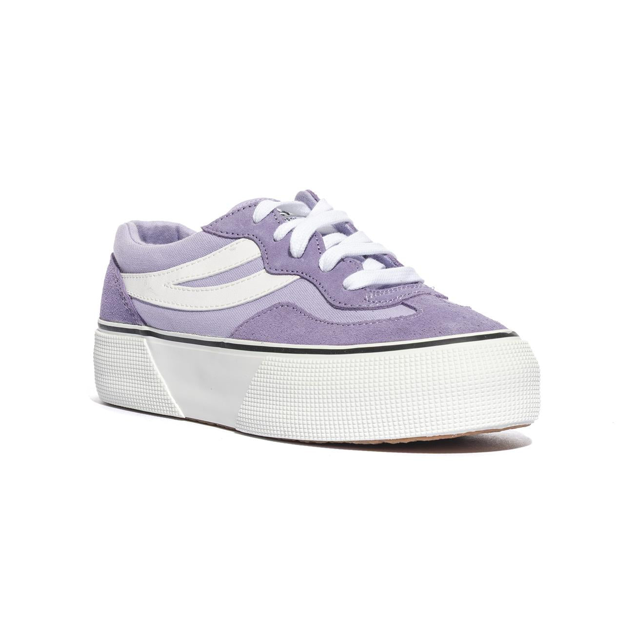 SUPERGA 3041 VIOLET WHITE Sneakers Donna 