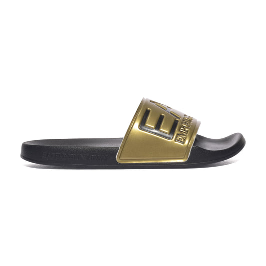 ARMANI 7X000108 SHYNY BLACK Ciabatte Uomo 