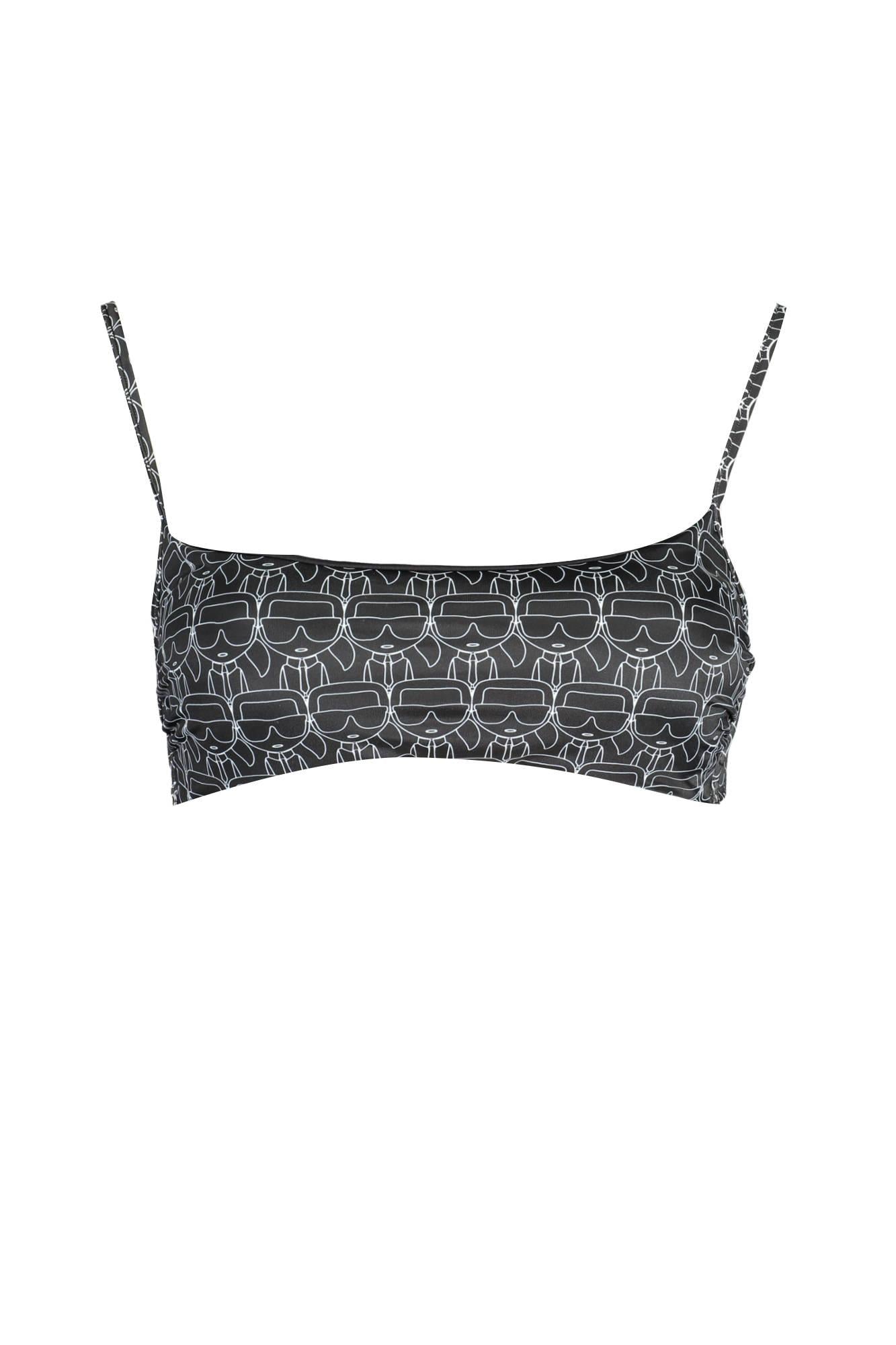 KARL LAGERFELD KL22WTP14_NERO_BLACK Nero Costumi Donna 