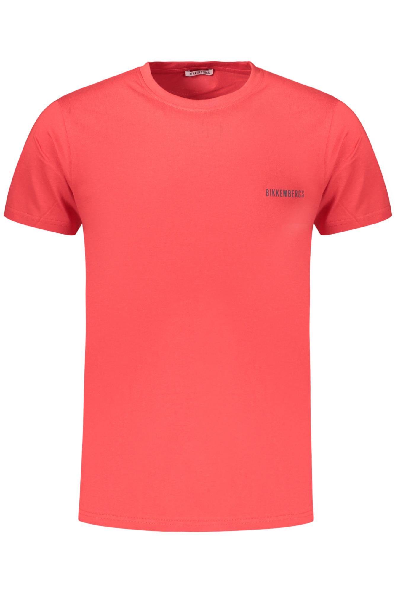 BIKKEMBERGS BKK3MTS04_ROGOJIBE Rosso T-Shirt Uomo 